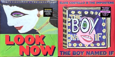 Elvis Costello & The Imposters - Look Now & The Boy Named If Record Bundle NEW Foto 1 de 4