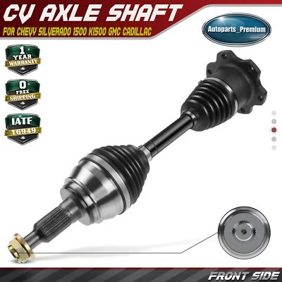 Front LH or RH CV Axle Assembly for Chevrolet Silverado 1500 K1500 GMC Cadillac - Image 1 of 4
