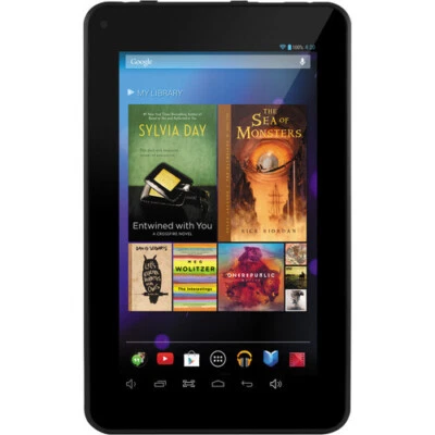 Ematic EGQ307RD 7" HD Touchscreen Quad Core Tablet with WiFi (Black) - New - Image 1 of 4