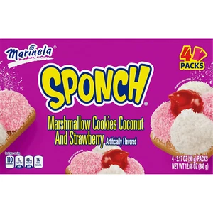 Galletas de malvavisco Marinela Sponch, 4 paquetes por caja - Imagen 1 de 15