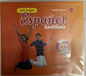 Espanol Santillana Level 1B Audio Program Audio CD Set Middle School - Imagen 1 de 1
