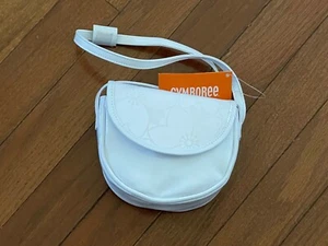 New Gymboree Girls White Lace Patent Bag Purse - Picture 1 of 5