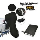 UV-Proof Heavy-Duty 600D Fade and Crack Resistant Full Outboard Motor Cover