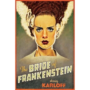 Bride of Frankenstein Old Movie Poster Art Print Framed or Not Original Reprint - Picture 1 of 4