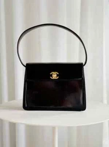 Bolso de hombro vintage de cuero CHANEL - Imagen 1 de 4