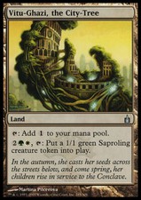 MTG Vitu-Ghazi, the City-Tree (285) Ravnica City of Guilds  LP
