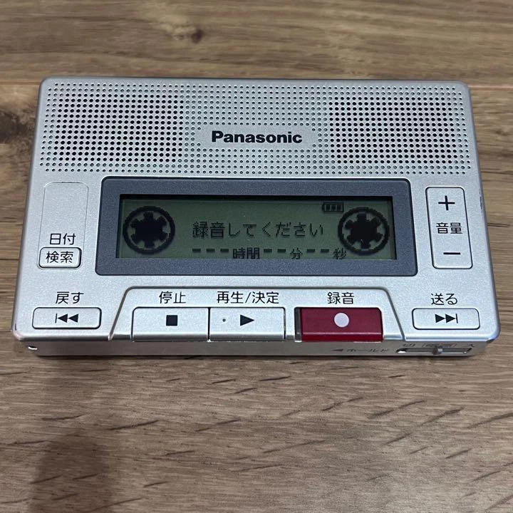 Panasonic RR-SR30 S IC Recorder Silver 8GB 5000File Power 2 AAA batteries Tested - Image 1 of 1