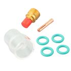 Clear View for Precise Welding 7pcs TIG Gas Lens Kit for WP9WP20WP25 Torch