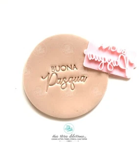 Buona pasqua Timbro cookie cutter formine biscotti - Picture 1 of 1