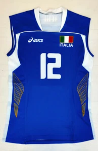 6685 ASICS FIPAV PICCININI 12 CANOTTA ITALIA MAGLIA NAZIONALE ITALIANA PALLAVOLO - Foto 1 di 2