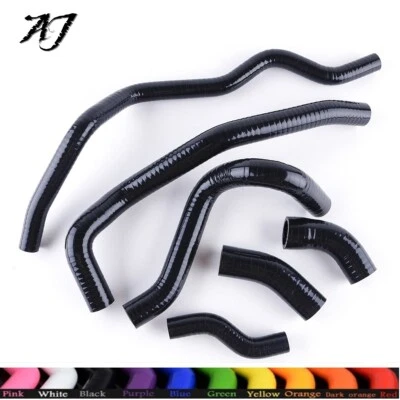 Черная силиконовая труба шланга радиатора охлаждающей жидкости для YAMAHA VMAX1200 VMX12 1985-2007 - Изображение 1 из 4