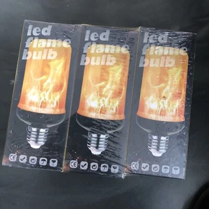 flame light bulbs Lot Of 6 - Picture 1 of 4