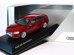 Audi A5 sportback de 2016 Rouge Matador au 1/43 de Spark - Imagen 1 de 1