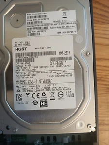 HGST Ultrastar HUS724040ALE640 0F18567 4TB 64MB 7200RPM SATA 6Gb/s 3.5in HDD - Afbeelding 1 van 3