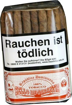 Zigarillo Dom. Rep. Woermann Cigarillo Bundle Shortfiller 50er  - Bild 1 von 2