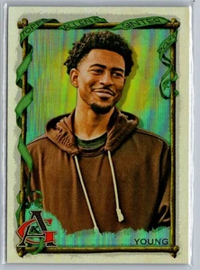 Retrato plateado Bryce Young #284 Topps Allen & Ginter #284 2023 - Imagen 1 de 2