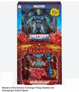 Masters Of The Universe X Stranger Things Skeletor y Demogorgon Mattel - Imagen 1 de 2
