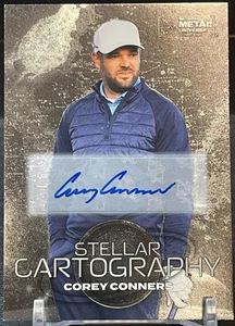 2024 METAL UNIVERSE CHAMPIONS COREY CONNERS AUTOGRAFO CARTOGRAFIA STELLARE - Foto 1 di 2