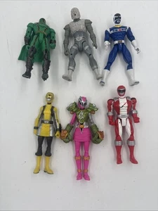 Lot of 6 Power Rangers from different vintages - Picture 1 of 13