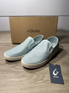 OluKai Sneaker Shoes Women’s US Size 9 Pehuea Swell/Swell Breathable Slip-On - Picture 1 of 9