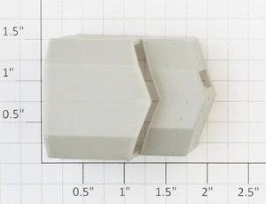 Carcasa de cabina diésel Athearn 68902 HO sin pintar - Imagen 1 de 5