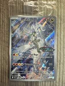 N’s Reshiram 167/159 IR - Pokemon Card TCG: Journey Together Stamped - NM SEALED - Picture 1 of 2