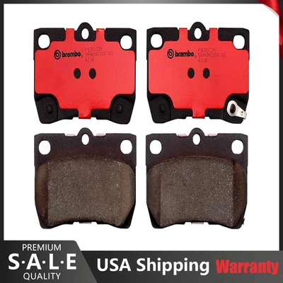 For Lexus GS350 GS460 IS350 Rear Brake Pad Set Ceramic Brembo P83073N - Image 1 of 2