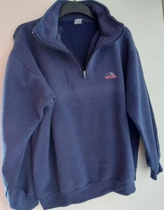 Sweatshirt, Pullover Gr. M, blau, Troyer mit Reißverschluss-Kragen, C & A - Bild 1 von 4