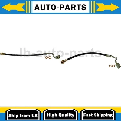 2X Manguera de línea de freno delantero primera parada para Chevrolet Impala 2006 2007 2008 2009 Foto 1 de 4