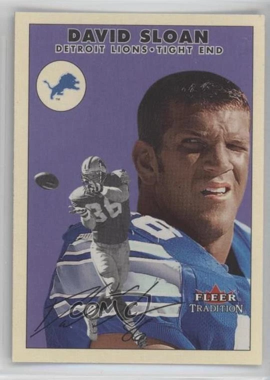 2000 Fleer Tradition Glossy David Sloan #185 - Image 1 of 2