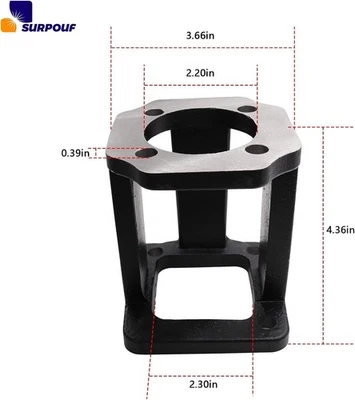 Engines Log Splitter Hydraulic Pump Mount Fit for 5-7 Hp Engines Replacement Bra - Image 1 of 2