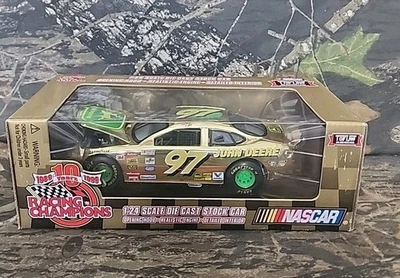 1/24 Die-cast NASCAR #97 Chad Little Gold John Deere Stock Car DM Foto 1 de 4