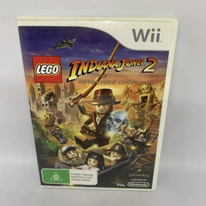 Indiana Jones 2 The Adventure Continues NINTENDO WII Complete PAL Game GOOD COND - Bild 1 von 4