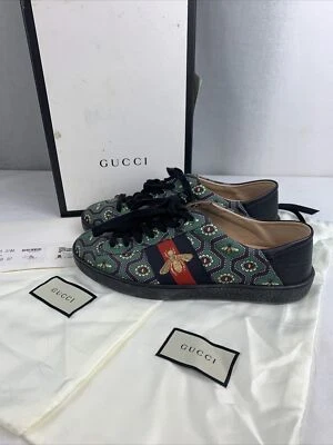 Zapatillas deportivas Gucci Ace con estampado de abejas para hombre talla 9 EE. UU. / 7 Reino Unido Foto 1 de 4