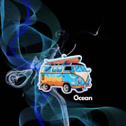 Produktbild - Urlaub Van Duftbaum /Ferien Sommer Van Lufterfrischer Auto/ Duft Ocean