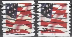 US Scott #3633 & 3633A PNC. Plt #B1111 - Picture 1 of 1