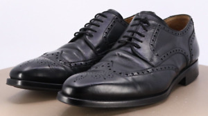 Magnanni Tomo Men's Wingtip Dress Shoes Size 12 Leather Black