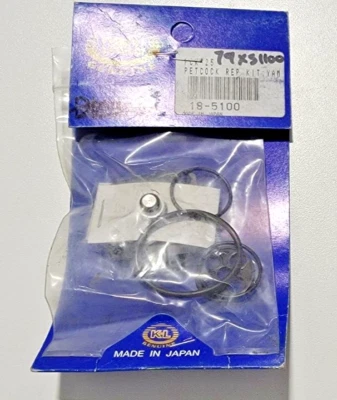 Kit de reparación K&L Supply 18-5100 Fuel Petcock Yamaha XS1100 Midnight Special 79-81 Foto 1 de 4