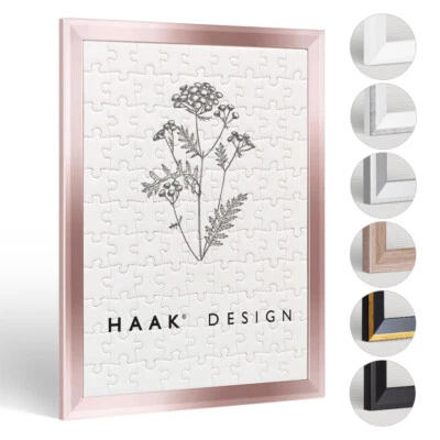 Cornice portafoto per puzzle RICO cornice dimensioni 75x98 98x75 nuova poster moderno - Immagine 1 di 4