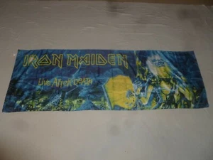 2010 METAL CONCERT IRON MAIDEN BAND BANNER RASO STEVE HARRIS MURRAY LIVE AFTER - Foto 1 di 7