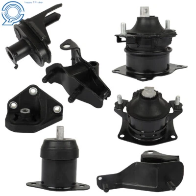 7pcs Engine Motor Trans Mount Kit for 03-07 Honda Accord 2.4L Automatic Trans - Image 1 of 4