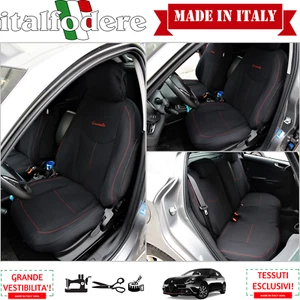 Set Fundas para Asientos a Medida Alfa Romeo Giulietta C/ Logotipos! Fodere - Imagen 1 de 6