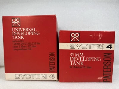 Patterson Tank System 4 Film Size 35mm 126 127 220 NOT COMPLETE Developing Tanks - Image 1 of 4