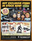 2010 Entertainment Earth Action Figures Print Ad/Poster Star Wars Toys 80s 90s