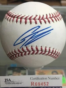 GLEYBER TORRES Autographed Sweet Spot Baseball New York Yankees JSA COA ~ R69452 - Picture 1 of 1