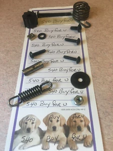 McCulloch Anti-Vibration Hardware Kit 3214 3216 3218 3514 AV Saws CLEAN NO RUST - Picture 1 of 2