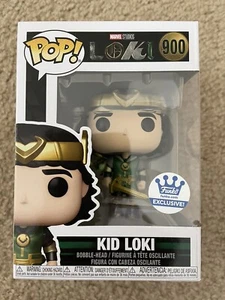 MARVEL AVENGERS FUNKO POP KID LOKI SHOP EXCL DISNEY THOR - Picture 1 of 6