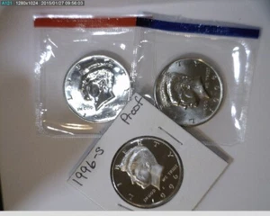 Medio dólar PDS Kennedy 1996 sin circular en violonchelo como nuevo y prueba - Imagen 1 de 2
