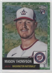 2022 Topps Chrome Platinum Anniversary /99 Mason Thompson #295 Rookie RC