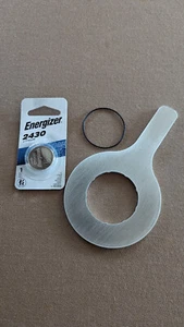 Akku Set mit Schraubenschlüssel für Suunto Stinger Tauchcomputer - Bild 1 von 1